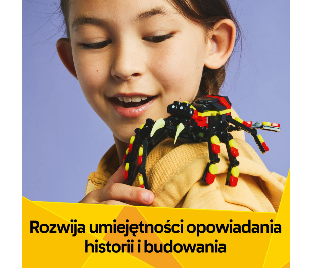 LEGO Creator 31159 Dzikie zwierzę: niezwykły pająk - 1284262 - zdjęcie 7